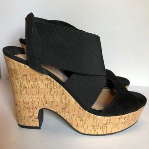 Diane Von Furstenberg Deetra Platform Cork Wedge